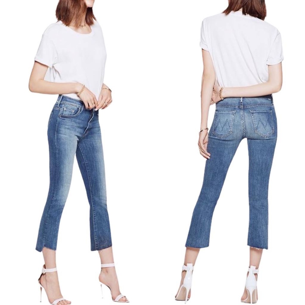 Mother Jeans Insider Crop Step Fray Not Rough Enough
